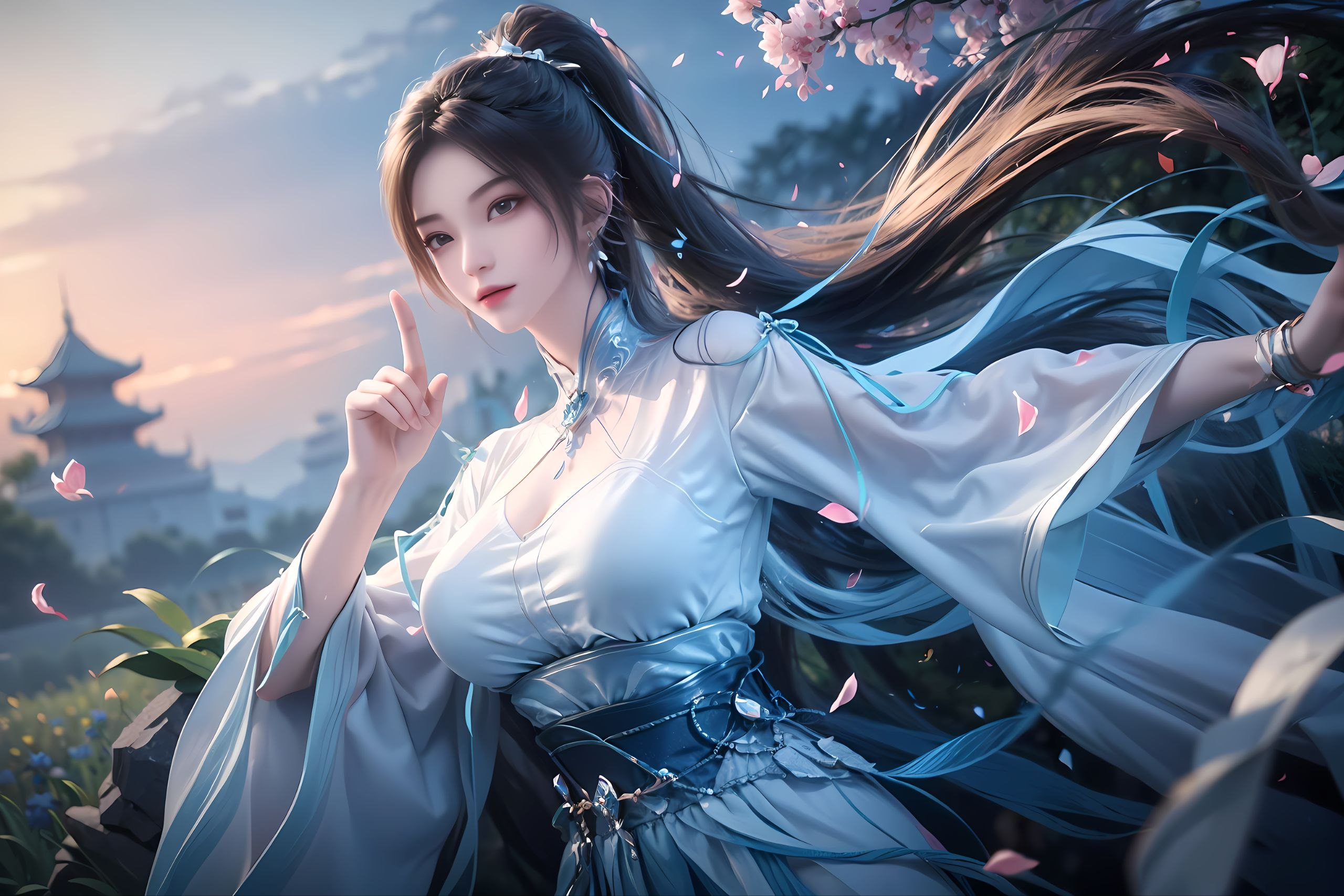 负面的